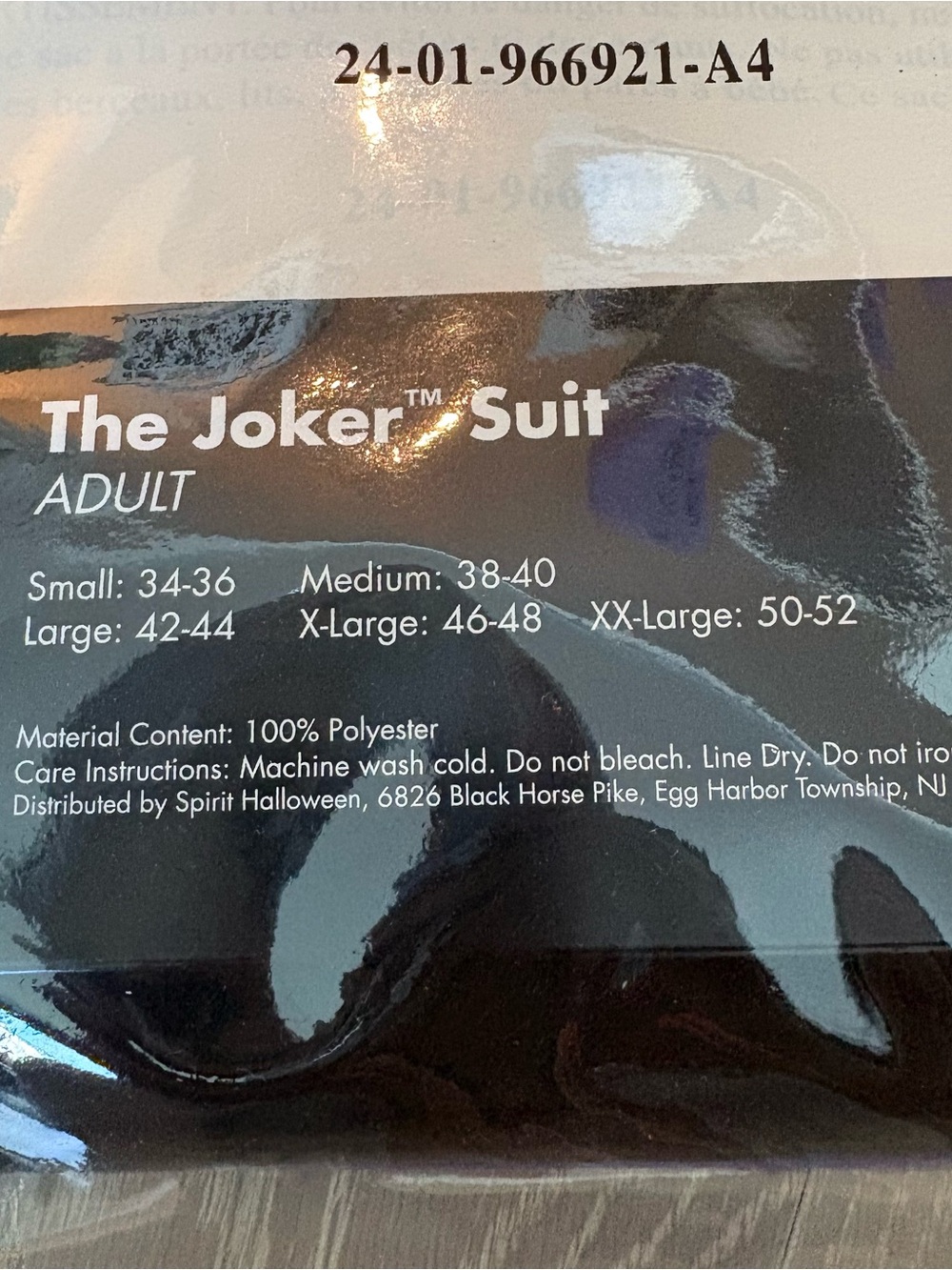 Spirit Halloween Adult Joker Suit from Batman Costume - Picture 6 of 12